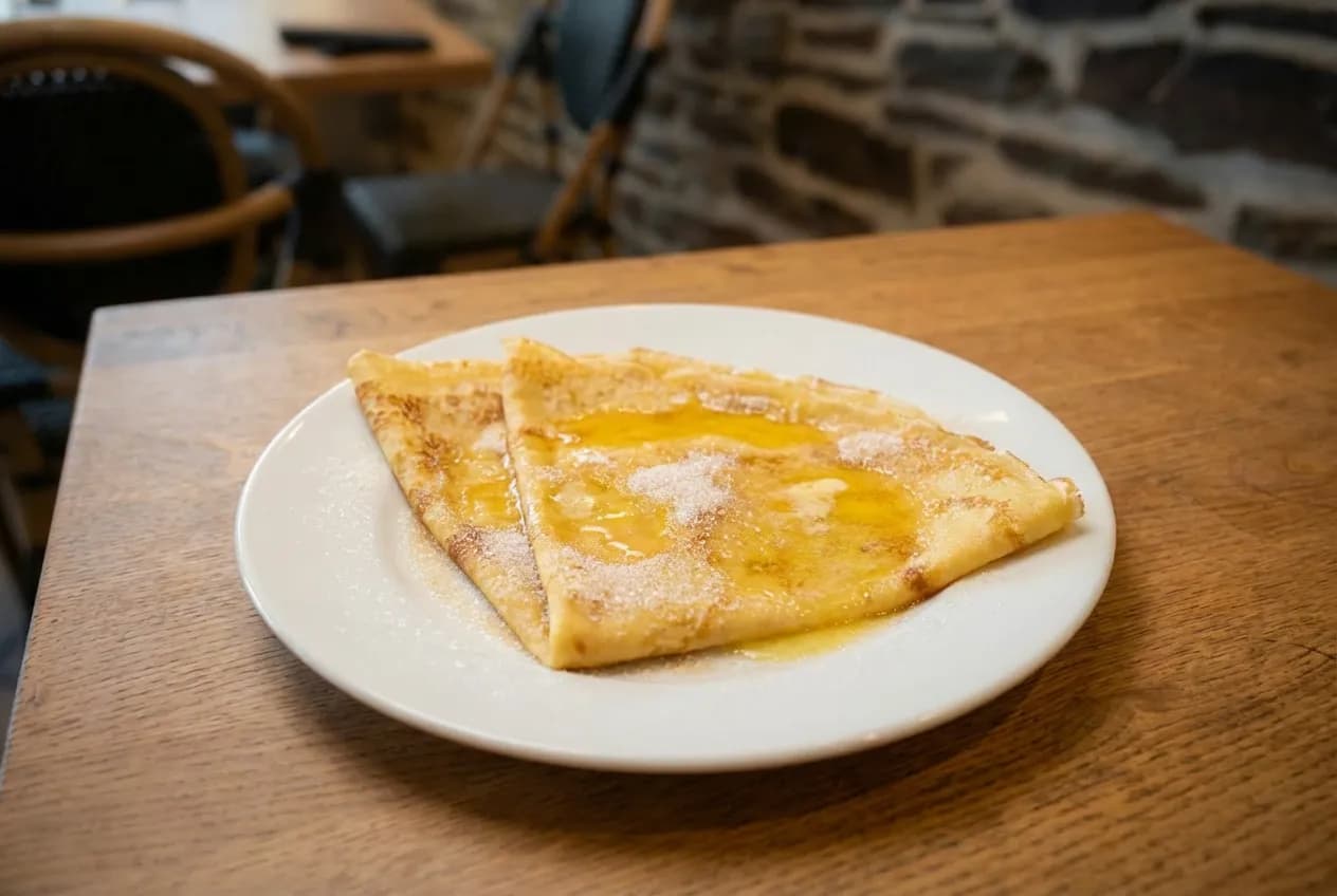 Crêpe beurre sucre